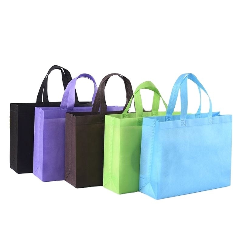Sac de magasinage sur mesure en tissu écologique non tissé pour accessoires de mode recyclables